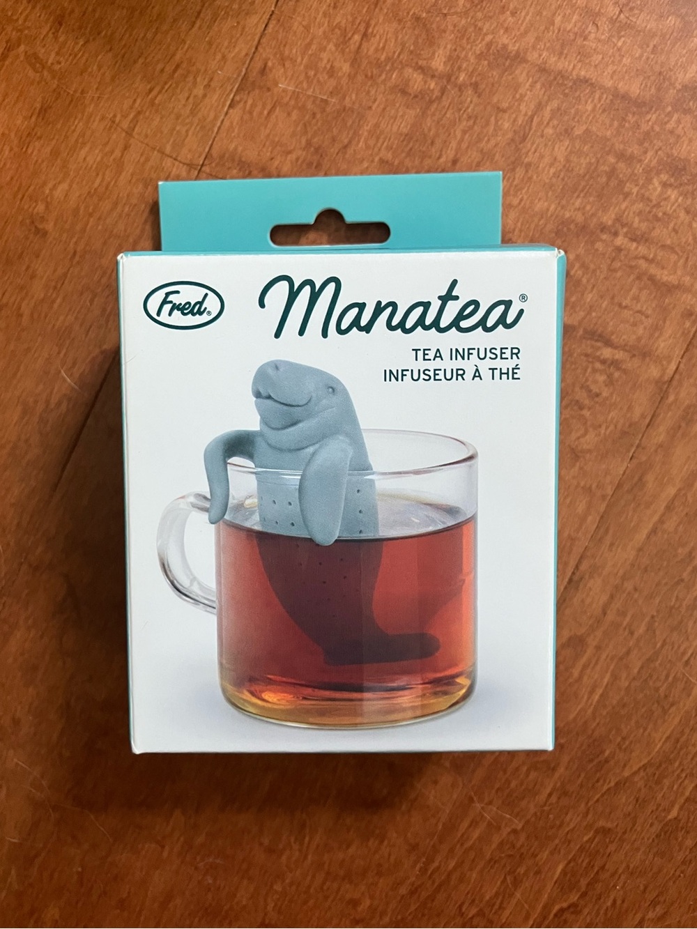 Fred Manatea Tea Infuser, Manatee Tea Holder, NEW in package, never used